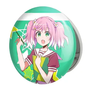 آینه جیبی خندالو طرح نانا انیمه نانای بی استعداد مدل تاشو کد 23773 