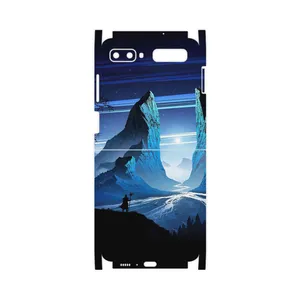 MAHOOT Blue Mountains Digital Art-FullSkin Cover Sticker for Samsung Galaxy Z Flip