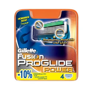 تیغ یدک ژیلت مدل  Fusion Proglide Power بسته 4 عددی 