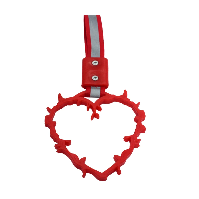 آویز تزئینی خودرو مدل سوریکاوا  طرح قلب شاخه ای