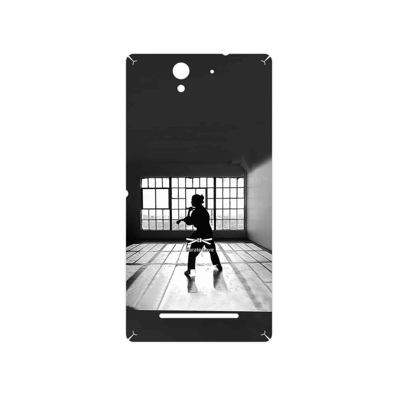 برچسب پوششی ماهوت مدل Karate مناسب برای گوشی موبایل سونی Xperia C3 Dual