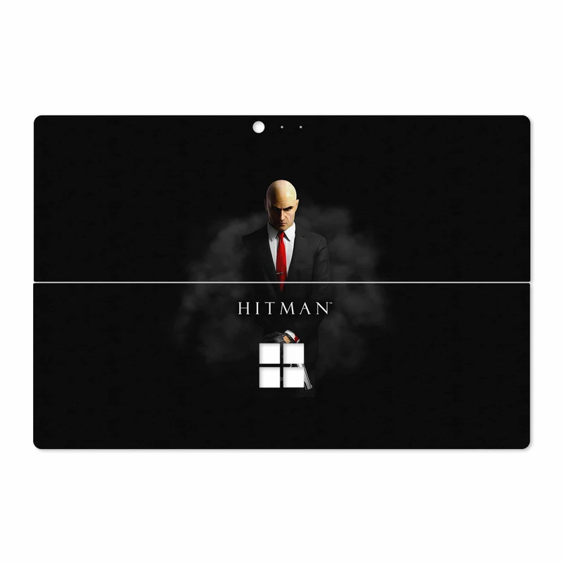 برچسب پوششی ماهوت مدل Hitman-Game مناسب برای تبلت مایکروسافت Surface Pro 4 2015