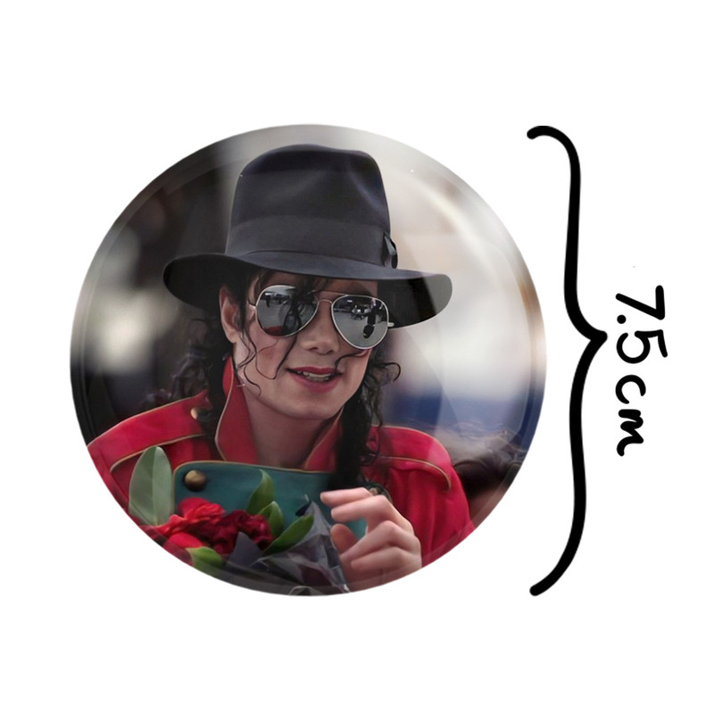 آینه جیبی خندالو مدل مایکل جکسون Michael Jackson  کد 19220