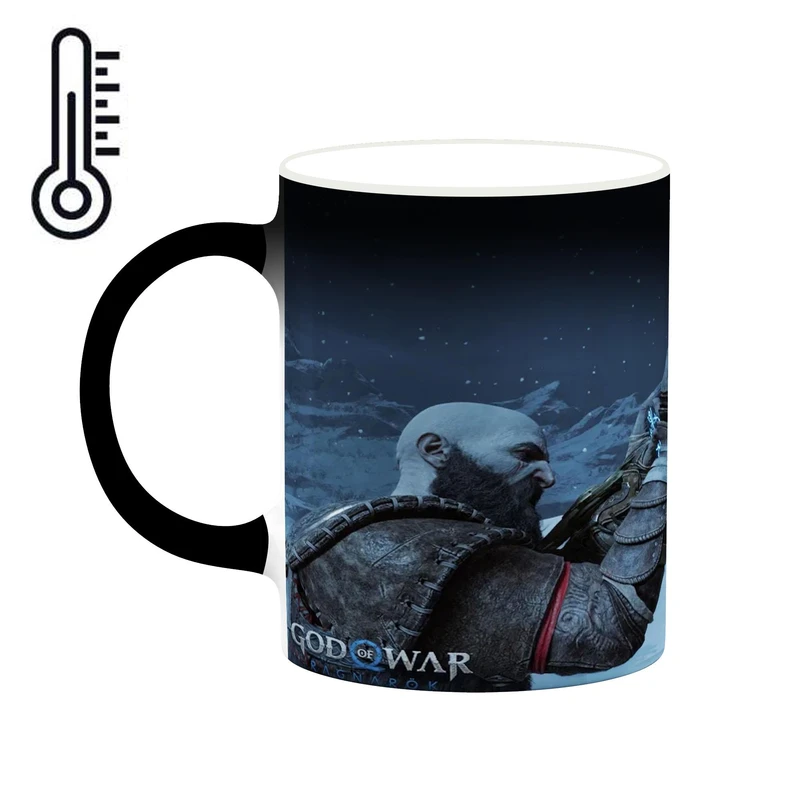 ماگ حرارتی کاکتی طرح گاد آف وار God Of War مدل mgh40582