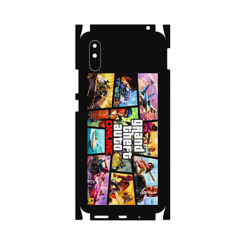 برچسب پوششی ماهوت مدل GTA Online Game Series-FullSkin مناسب برای گوشی موبایل شیائومی Redmi 9i Sport
