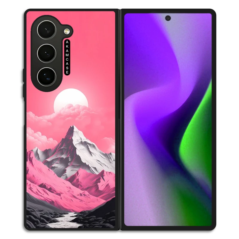 کاور آکام مدل AMC-WSGZFOLD6-MOUNTAINS-13 مناسب برای گوشی موبایل سامسونگ Galaxy Z Fold 6