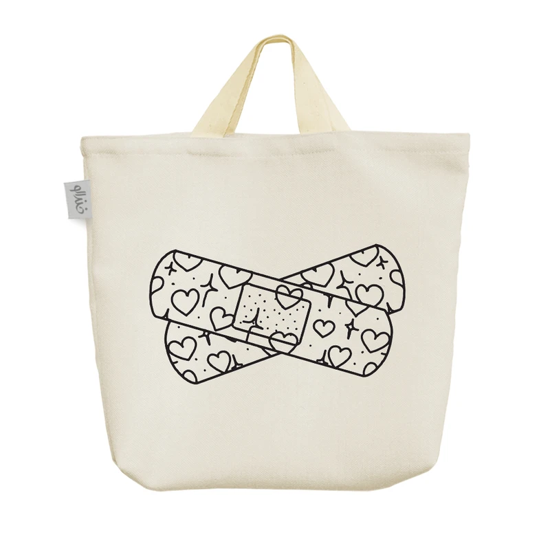 ساک خرید خندالو مدل چسب عشق کد 6360