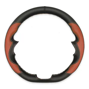 روکش فرمان فرمونو کد 1005 مدل بازودار طرح شعله مناسب برای ساینا اس