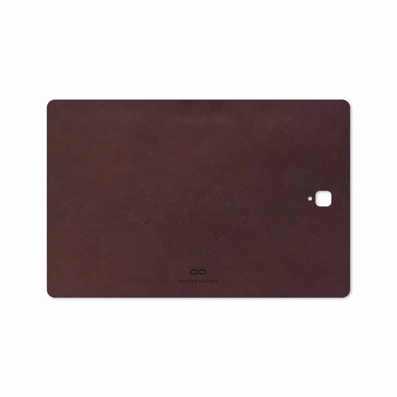 برچسب پوششی ماهوت مدل Matte-Dark-Brown-Leather مناسب برای تبلت سامسونگ Galaxy Tab S4 10.5 2018 T835
