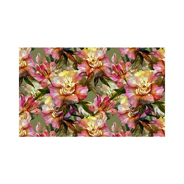   پادری مدل گل و طبیعت کد M35M001-MF0012 سایز 76x46 سانتی متر