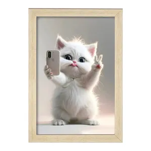 تابلو خندالو مدل گربه بامزه کد F5780