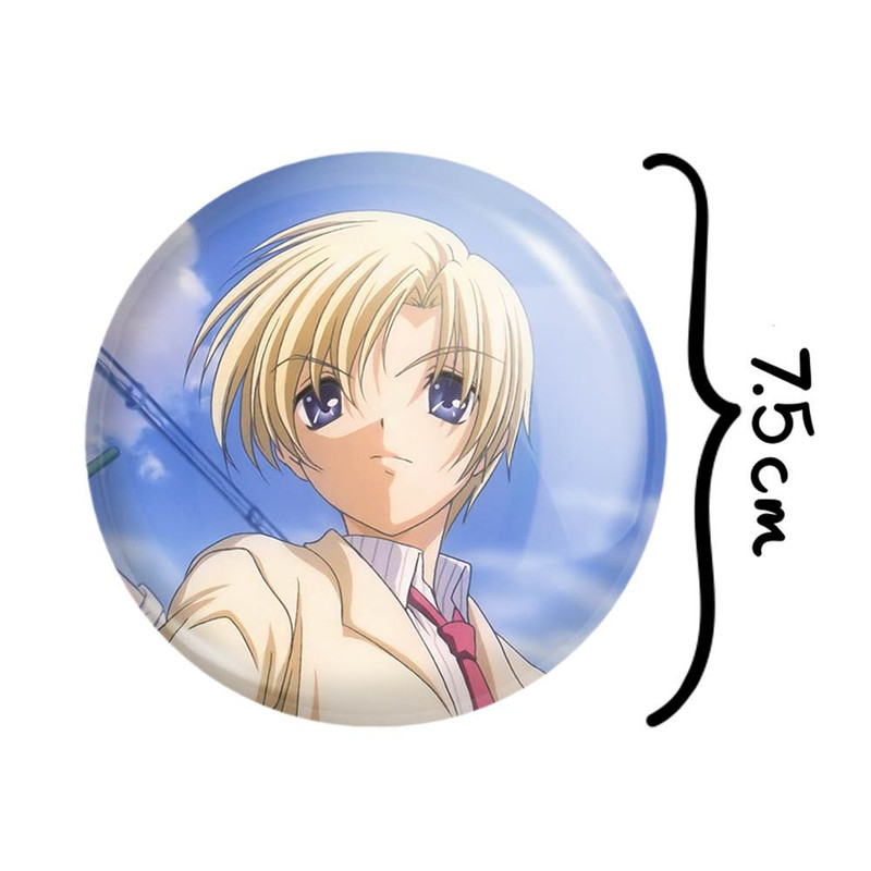 آینه جیبی خندالو مدل یوهی انیمه کلند Clenned  کد 22398