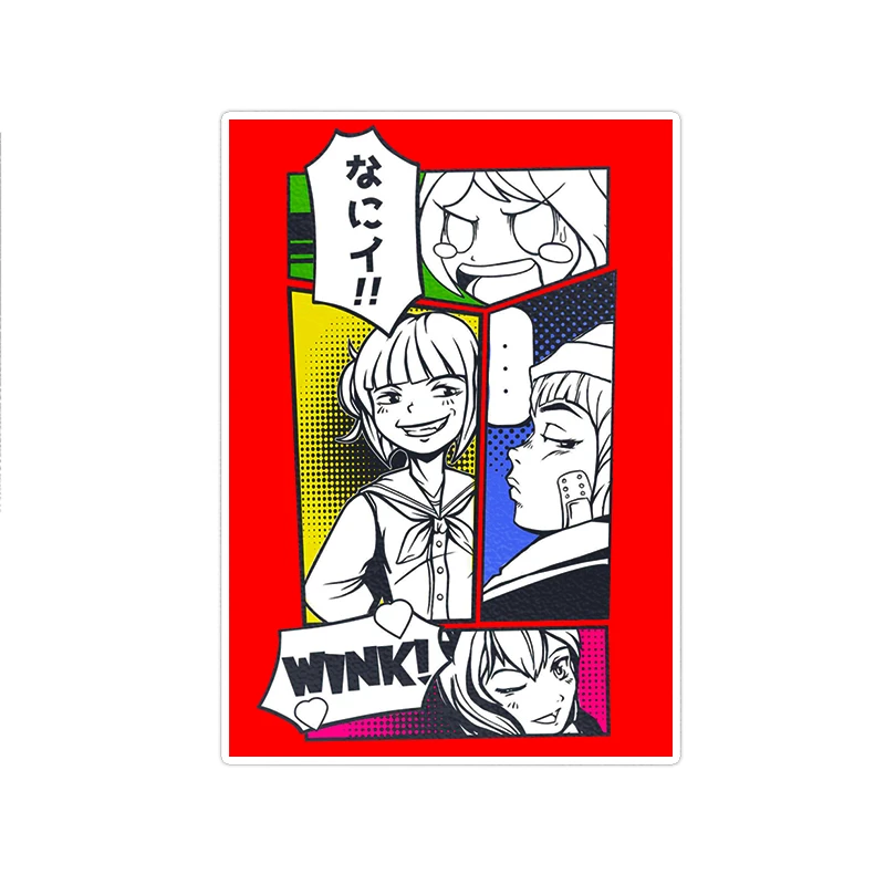 استیکر تزئینی موبایل و تبلت ماسا دیزاین مدل stkv0369 طرح ANIME