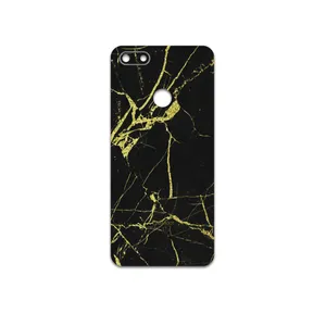 MAHOOT  Graphite-Gold-Marble Cover Sticker for motorola Moto e6 Play