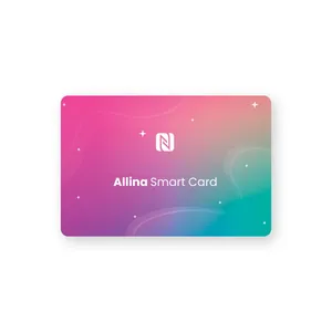 تگ NFC مدل کارت ویزیت هوشمند طرح شاینی
