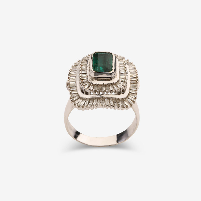 انگشتر طلا 18 عیار زنانه مایا ماهک مدل MR1553 سایز 56