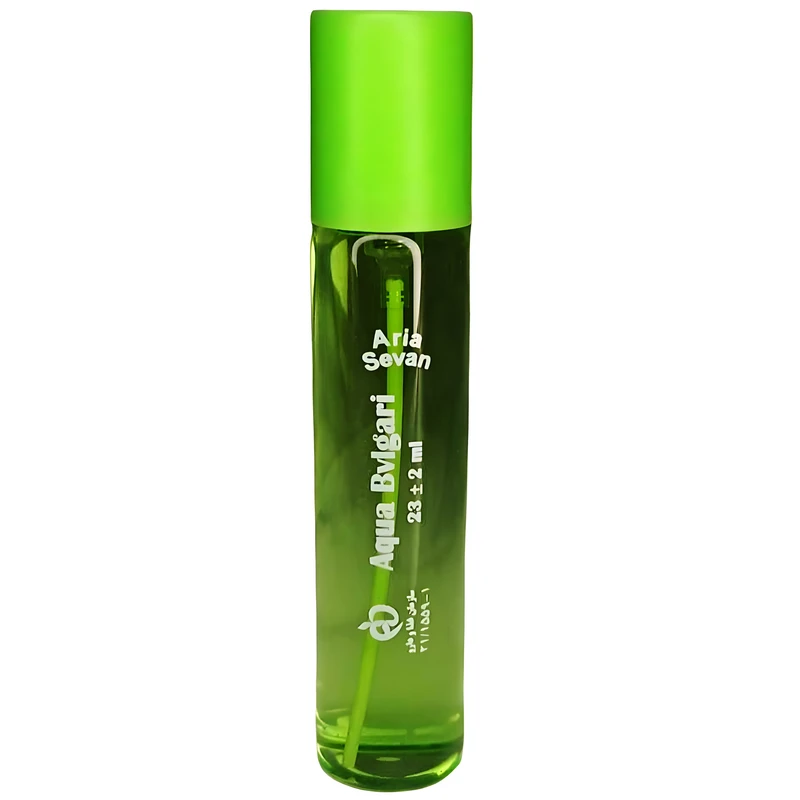 عطر جیبی مردانه آریاسون مدل آکوا بولگاری با رایحه خنک حجم 23 میلی‌ لیتر