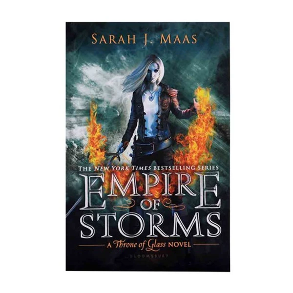 کتاب Empire of Storms A Throne of Glass Novel اثر Sarah J.Maas انتشارات زبان مهر