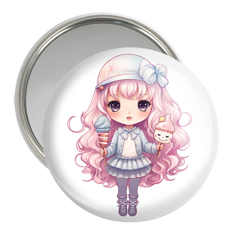 آینه جیبی خندالو مدل دخترانه (Girlish) کد 36895