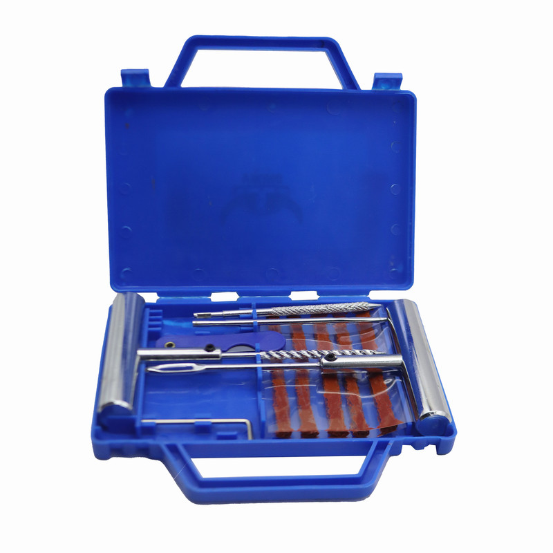 کیت پنچرگیری لاستیک خودرو وایکینگ کد YP-JABEDAR/011 مجموعه 11 عددی