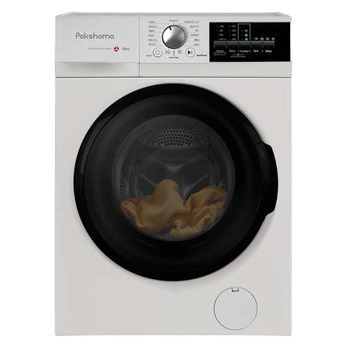 ماشین لباسشویی 8 کیلوگرم  اتوماتیک پاکشوما مدل I8W