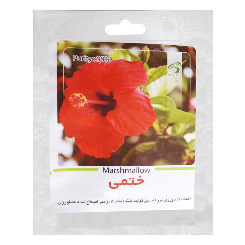 بذر گل ختمی گرین فارم کد 004 بسته 2 عددی
