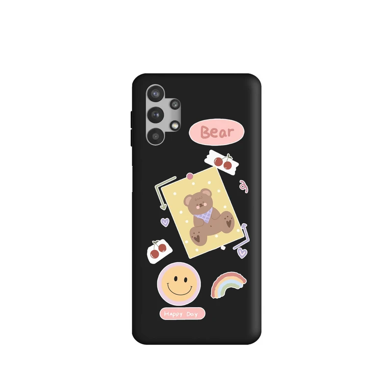 کاور طرح خرسی ناز کد m733 مناسب برای گوشی موبایل سامسونگ Galaxy A32 5G / M32 5G / A13 4G