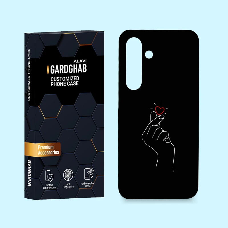 کاور گارد قاب علوی مدل عاشقانه مناسب برای گوشی موبایل سامسونگ Galaxy S24