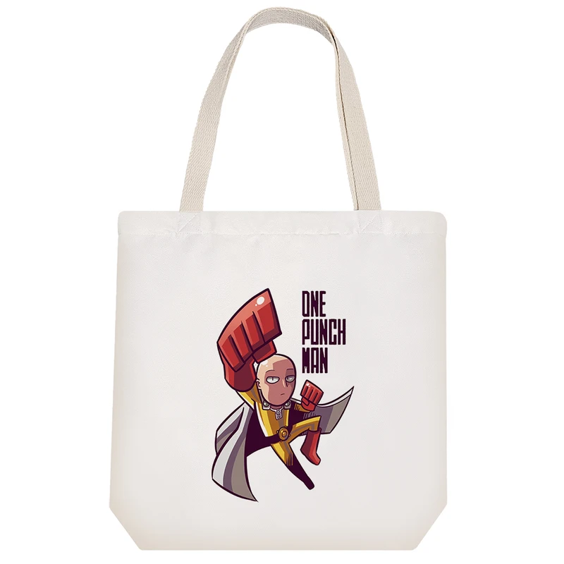 ساک خرید خندالو مدل سایتاما انیمه مرد تک مشتی کد 956