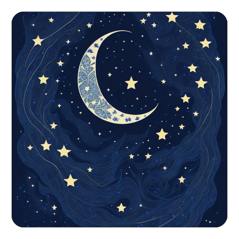 مگنت کاکتی طرح ماه و ستاره مدل mp52706