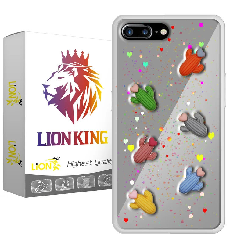  کاور لاین کینگ مدل kaktoosghalbdar مناسب برای گوشی موبایل اپل iPhone 7Plus / 8Plus