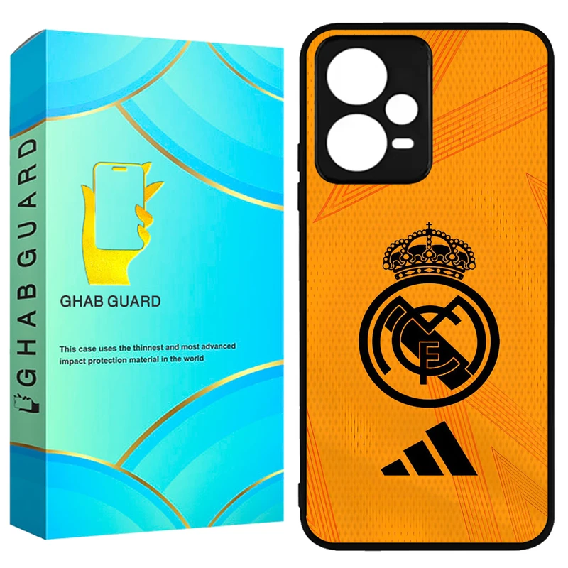 کاور قاب گارد طرح رئال مادرید مدل GCHPX5P مناسب برای گوشی موبایل شیائومی Poco X5 Pro 5G