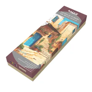 بسته رنگ آمیزی مدل آکرولیک سالوت کد 031122 مجموعه 18 عددی