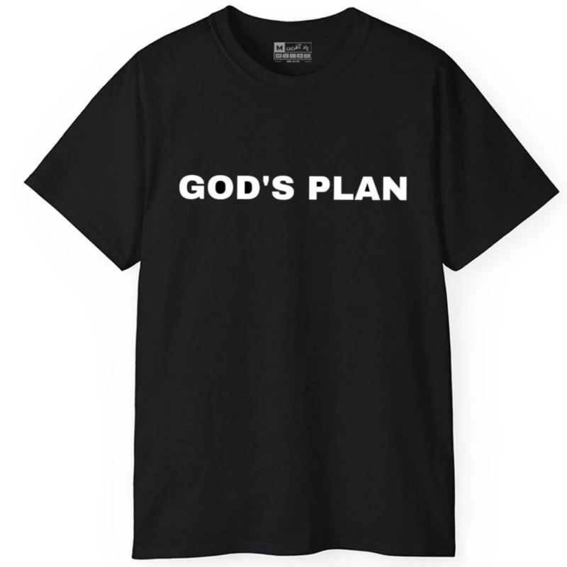 تی شرت آستین کوتاه مردانه پاد آفرین مدل کلمه کد 281