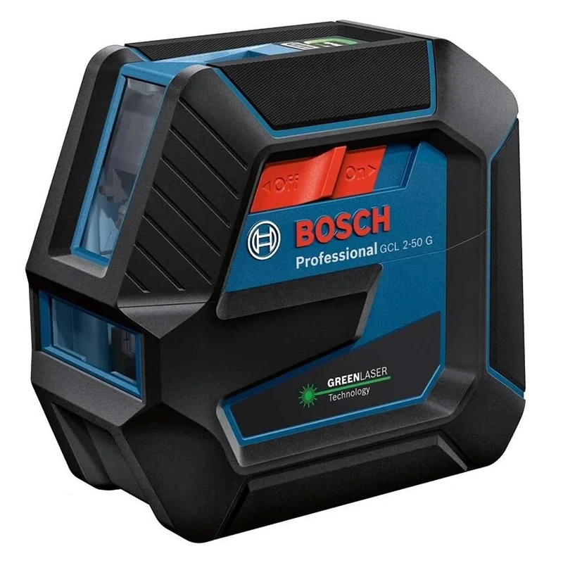 تراز لیزری بوش مدل حرفه ای GCL 2-50 G Box  + Full Accessories