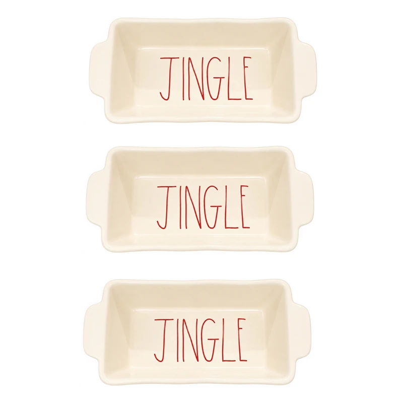 ظرف پخت رائی دون مدل jingle بسته ۳ عددی