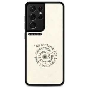 AKAM AMC-WSGS21U-QOUTES16 Cover For Samsung Galaxy S21 Ultra