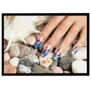 تابلو نوری بکلیت طرح لاک و کاشت ناخن مدل B-S662