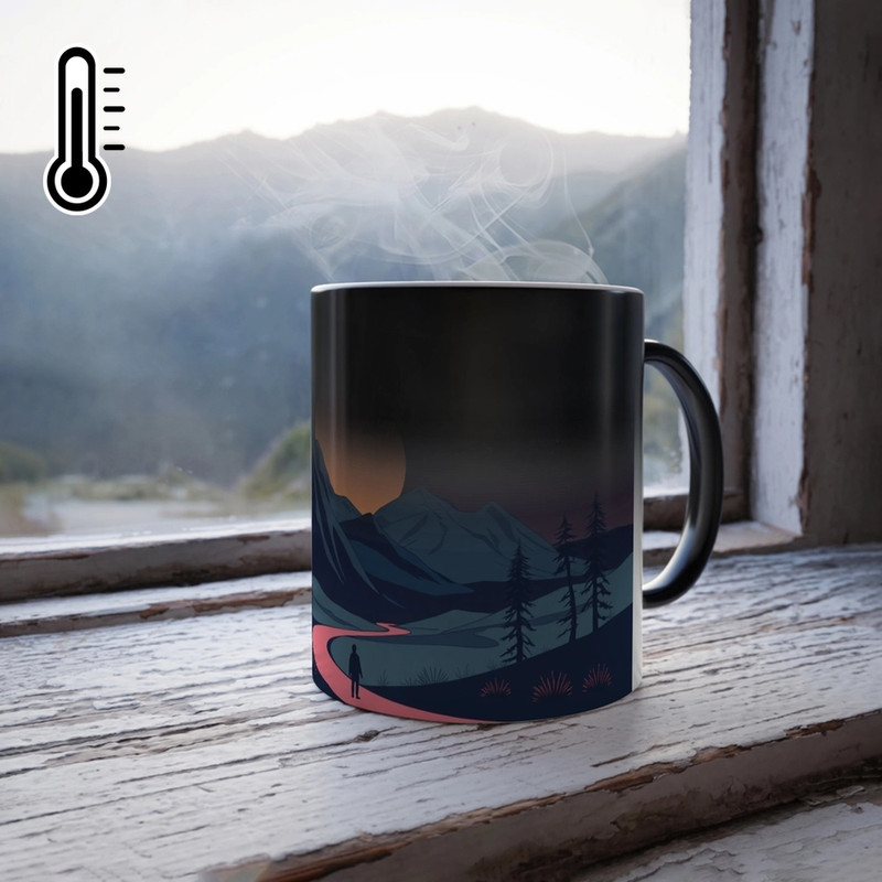 ماگ حرارتی مدل منظره شب