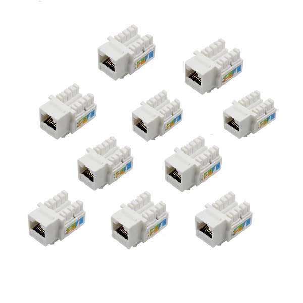کیستون شبکه  Cat5 UTP  مدل D15K بسته 10 عددی