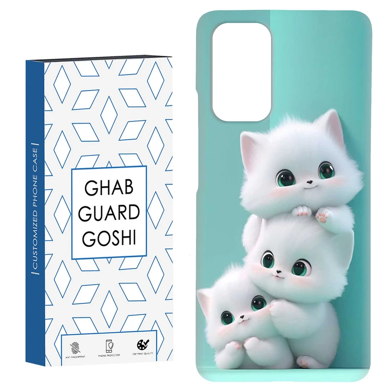 کاور قاب گارد گوشی طرح پیشی کد Dimo-359 مناسب برای گوشی موبایل شیائومی Redmi Note 9 4G / Redmi 9T