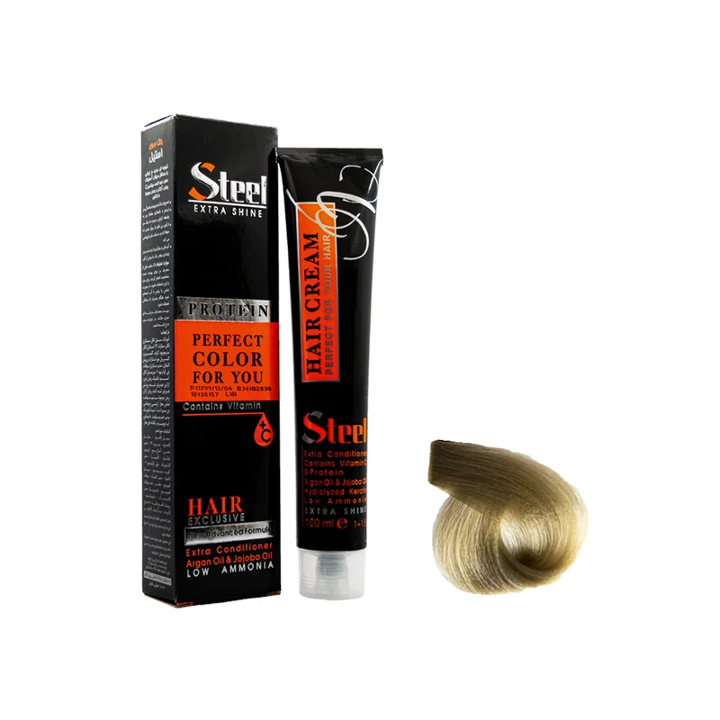 رنگ مو استیل مدل Professional شماره 10.3 حجم 100میلی لیتر رنگ بلوند زیتونی پلاتینه