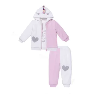 ست 3 تکه لباس نوزادی فیورلا مدل دلا کد 21528