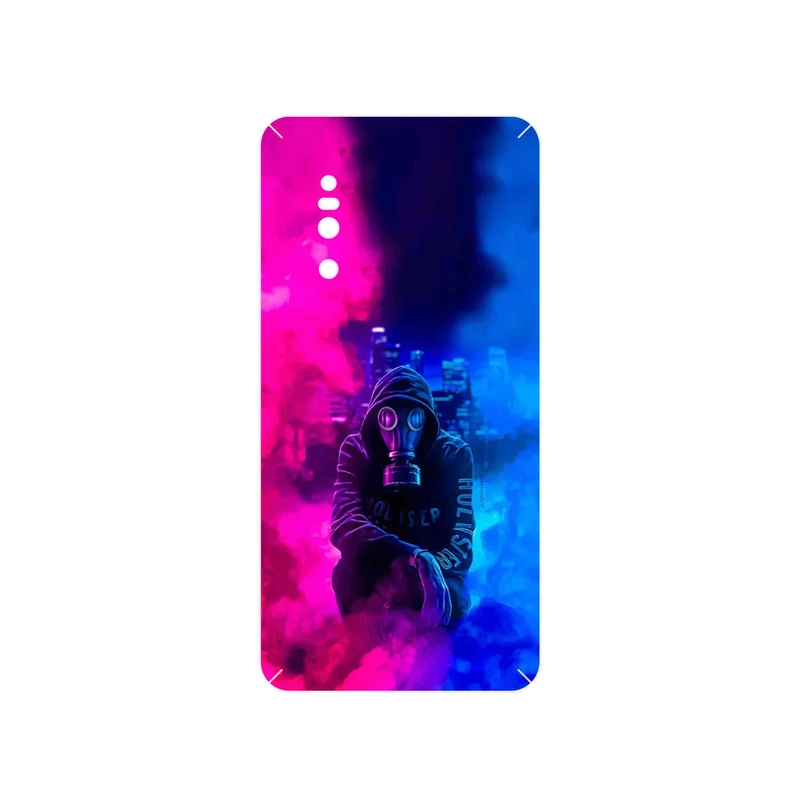 برچسب پوششی ماهوت مدل Smoke Rainbow Digital Art 2 مناسب برای گوشی موبایل ویوو X27