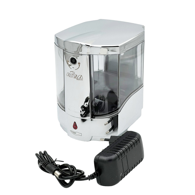 پمپ مایع دستشویی اتوماتیک آریا نوین مدل برق و باتری