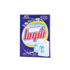 پودر ماشین رختشویی شوما کد 01 وزن 500 گرم مجموعه 24 عددی