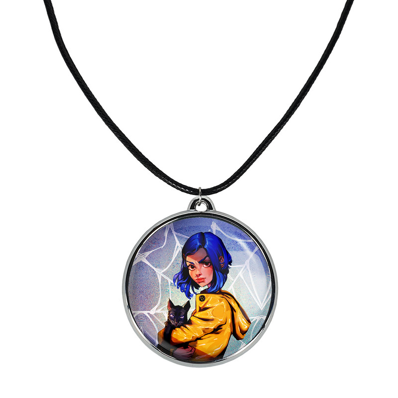 گردنبند خندالو مدل کورالاین و اضافی Coraline کد 2079620800 گردنبند خندالو مدل کورالاین و اضافی Coraline کد 2079620800