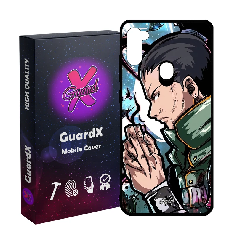 کاور گارد ایکس طرح شیکامارو انیمه مدل Glass10594 مناسب برای گوشی موبایل سامسونگ Galaxy A11/M11