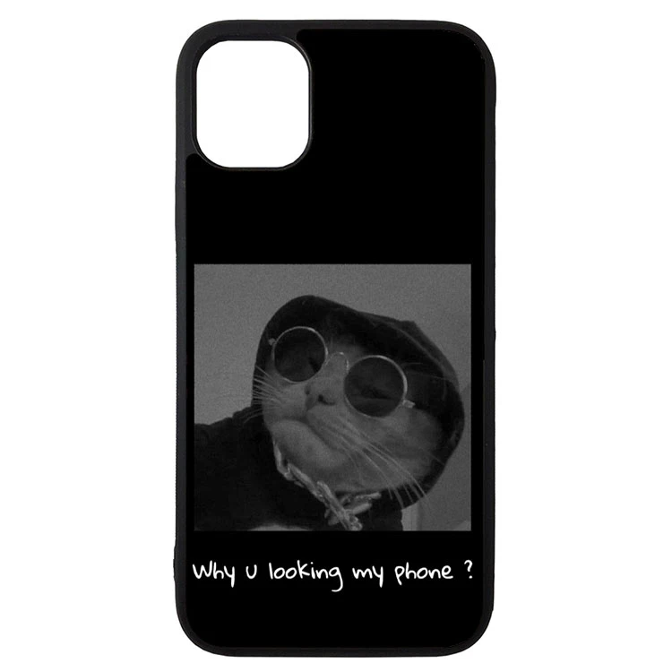 کاور طرح why you looking my phone مناسب برای گوشی موبایل اپل iphone 13
