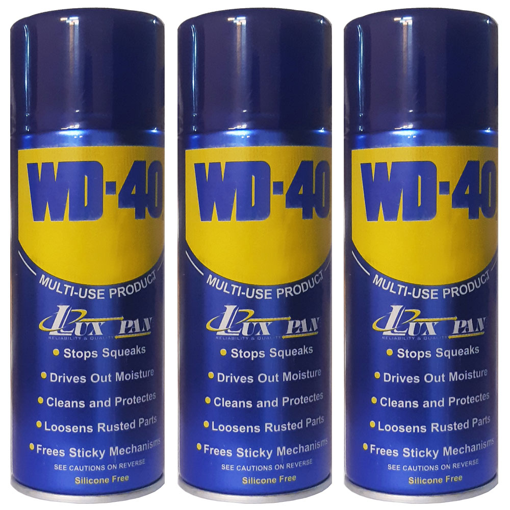 اسپری روان کننده لوکس پن مدل WD-40 حجم 330 میلی لیتر مجموعه 3  عددی